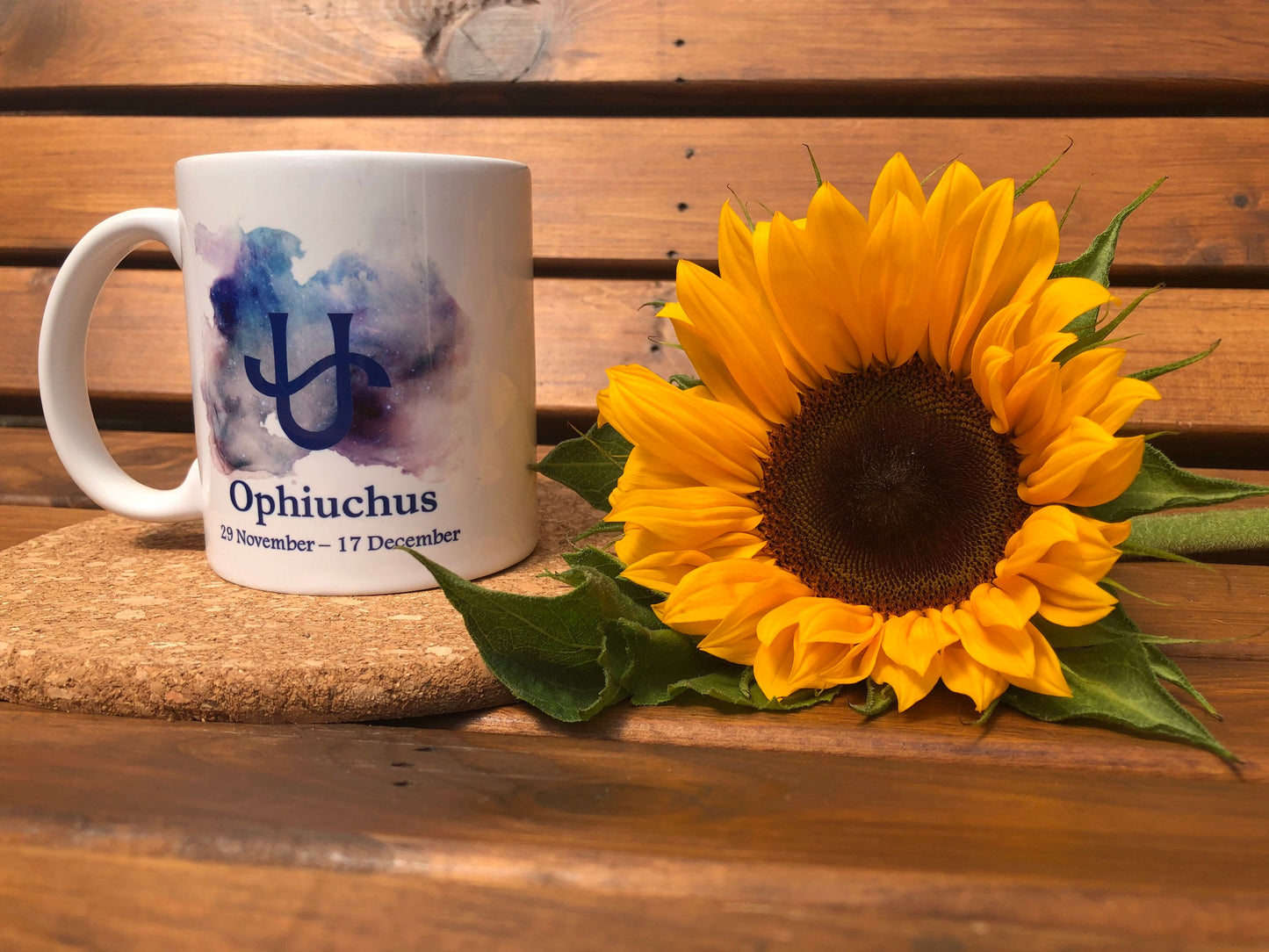 Ophiuchus - The 13th Zodiac Sign Mug ( 29 Nov - 17 Dec ) Horoscope mug.