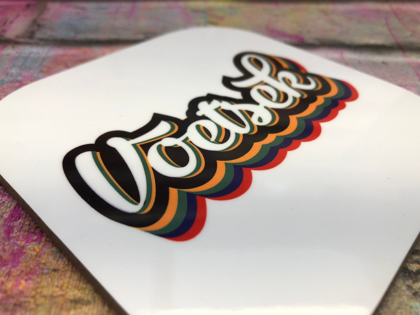 South African speciality Howzit mug with a complementing Voetsek coaster