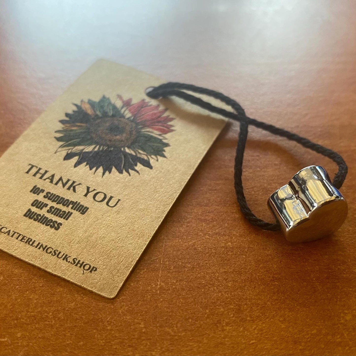 Anderson Clan Scots tartans heart shaped stainless steel Addon charm large hole bead custom Christmas Valentine Gift for her Mum CHARM ONLY