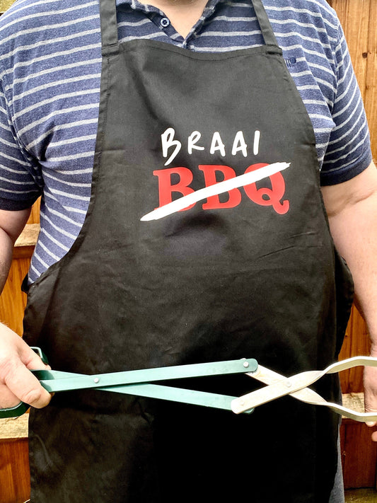 BBQ / BRAAI Apron South African Father’s Day gift Gift for him Gift for Dad South African gift