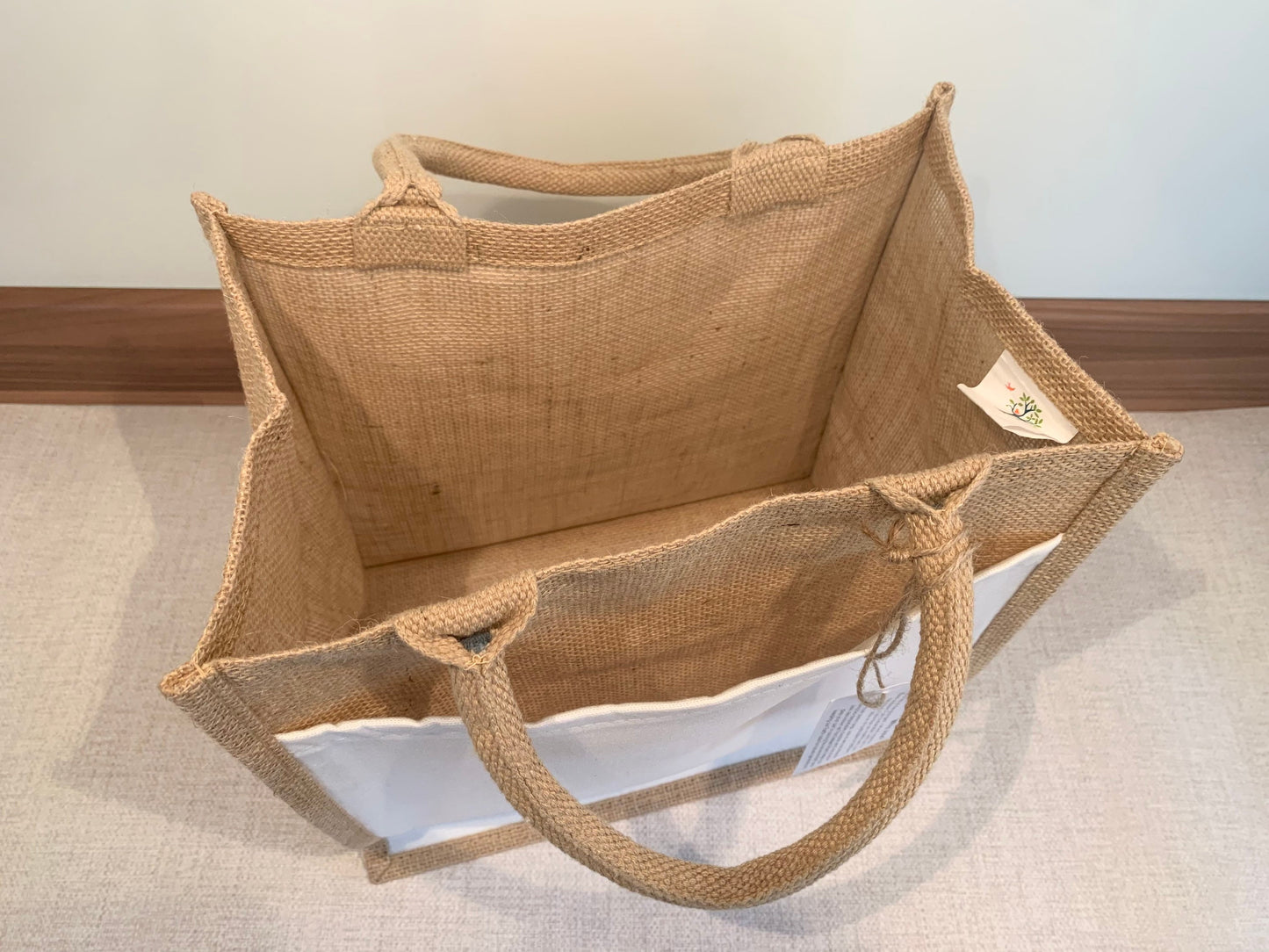 King Charles III Coronation 2023 Hessian Jute Bag-Official emblem-Commemorate royal family souvenir keepsake-Celebrate HM King Charles 3rd