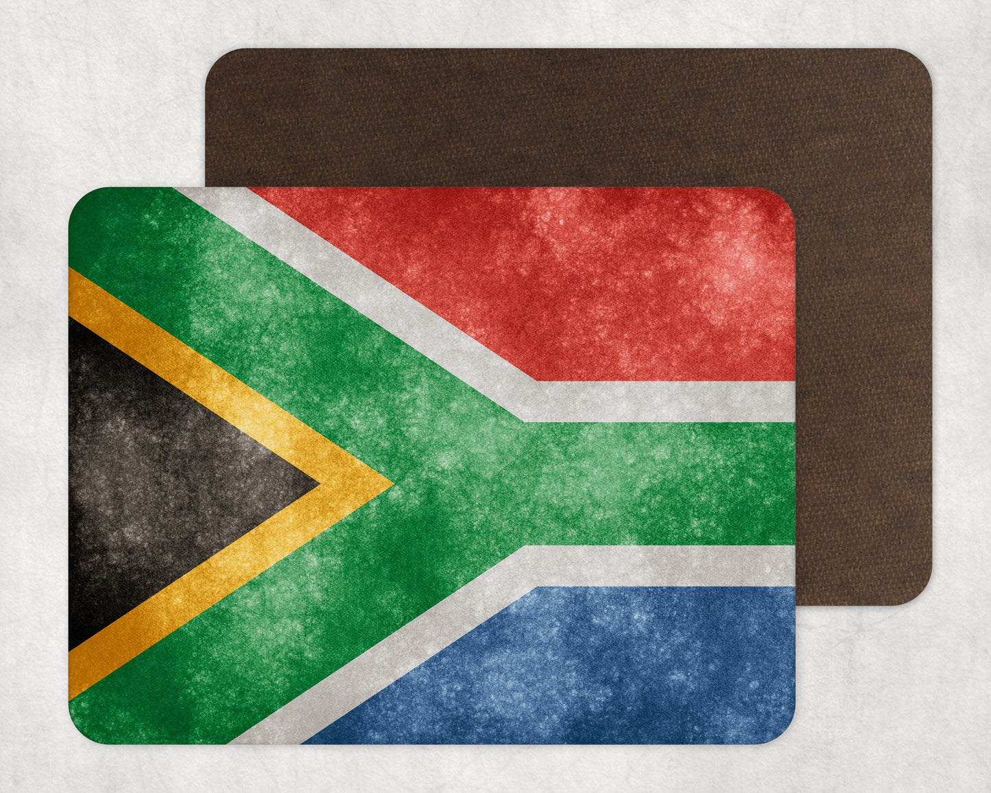 South African flag placemats tablemat, beautiful South African inspired design.