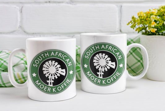 Mug South African MOER Koffie Mug coffee tea hot chocolate 11oz ceramic mug Afrikaans mug. Coffee lovers gift.