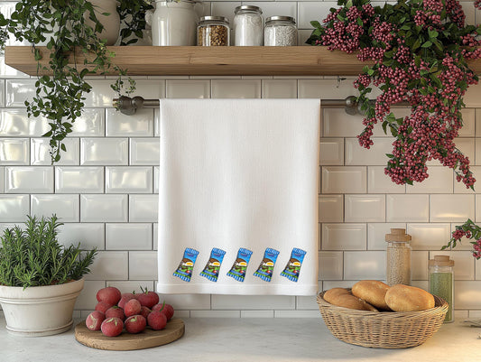 South African Easter Egg Tea towel Unique Afrikaans Bar Hand towel Housewarming new Home Kitchen gift  flag decoration food braai bbq